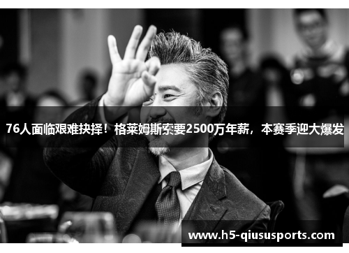 76人面临艰难抉择！格莱姆斯索要2500万年薪，本赛季迎大爆发